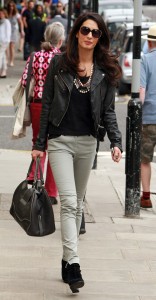 amal alamuddin out in london