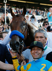 Victor Espinoza_American Pharaoh_Triple Crown147th Belmont Stakes_new york gossip gal