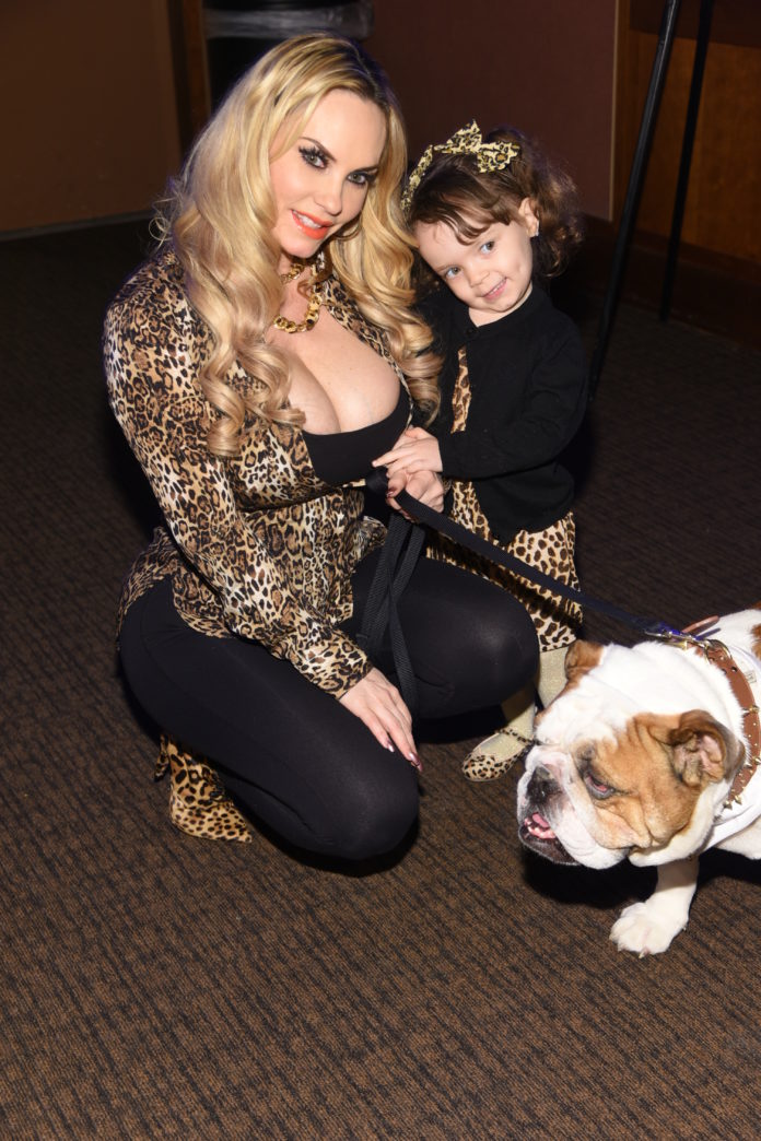 Coco Austin with daughter Chanel Nicole-bulldog maximus-new york gossip gal-jill rappaport