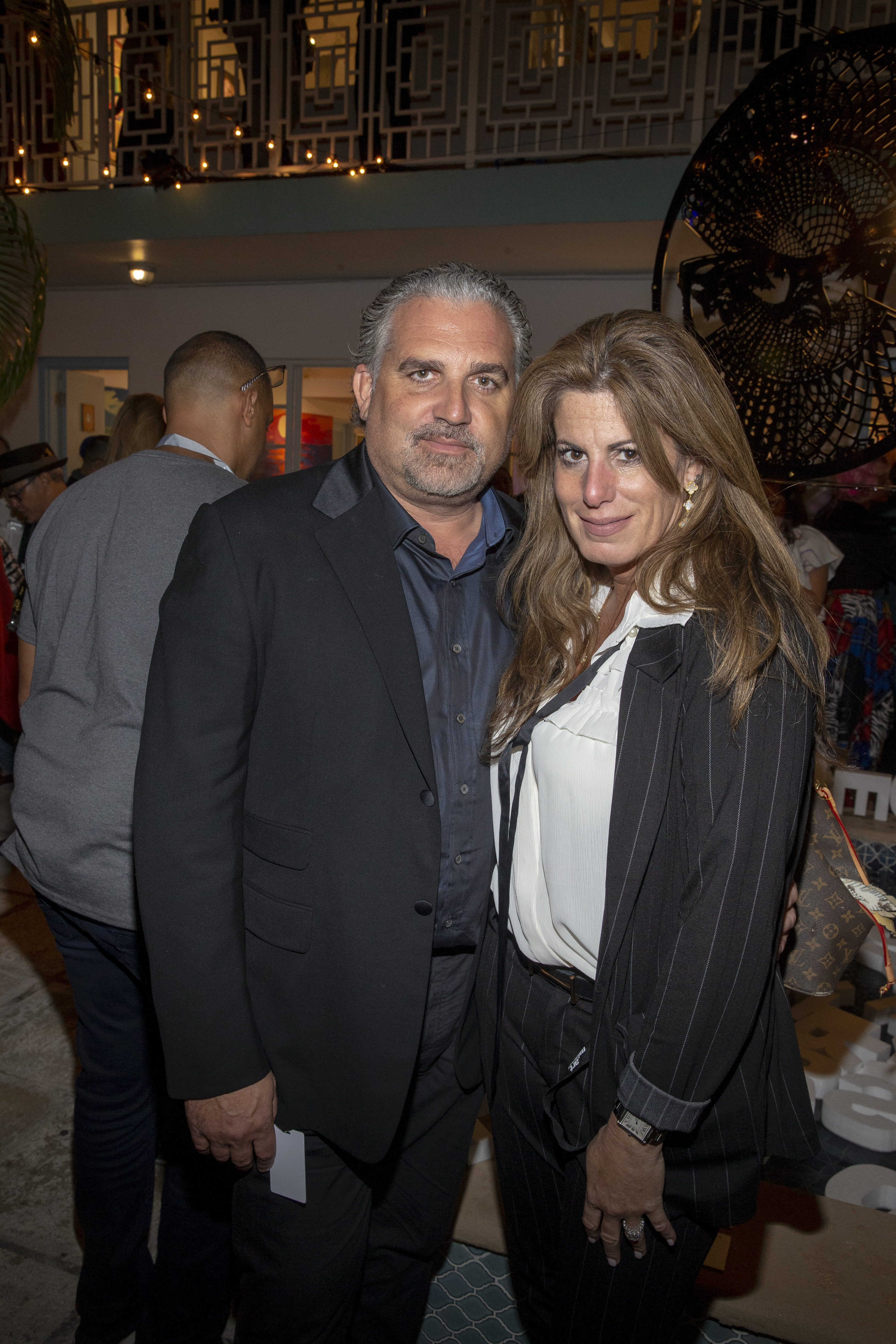 Nick Korniloff and Pamela Cohen-Aqua Art Miami VIP Preview-Aqua Hotel-new york gossip gal