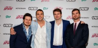 Producer/action director Loren Herbert, actor David Shabtai, director/actor Gil Freston and producer Jack Heston,new york gossip gal,the big break,vice media