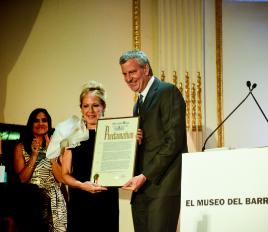 el museo del barrio,craig robins,mayor bill de blasio,maria eugenia