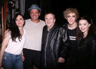 Meat Loaf, cast of Bat Out Of Hell The Musical,NY City Center,Lena Hall,Bradley Dean,Meat Loaf,Andrew Polec,Christina Bennington,New York,new york gossip gal