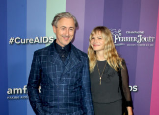 2019 amfAR Gala Los Angles,Milk Studios Los Angeles, California,Alan Cumming, Jennifer Jason Leigh,new york gossip gal