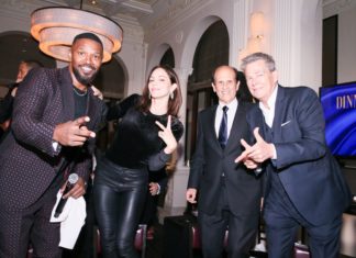 prostate cancer foundation,michael milken,daniel restaurant,jamie foxx,david geffen,david foster,katharine mcphee