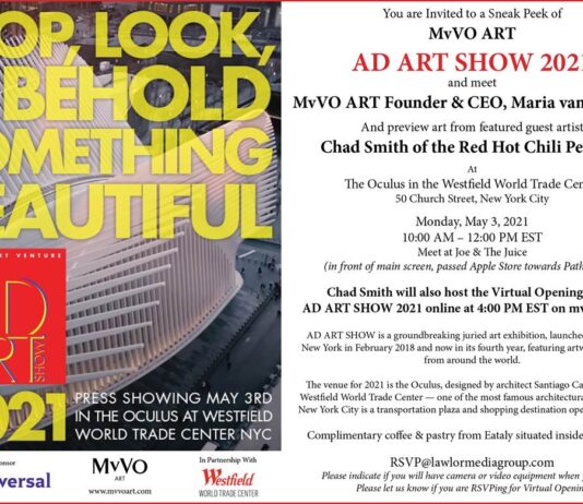 MvVO ART AD ART SHOW 2021,artist Chad Smith,Red Hot Chili Peppers,new york gossip gal